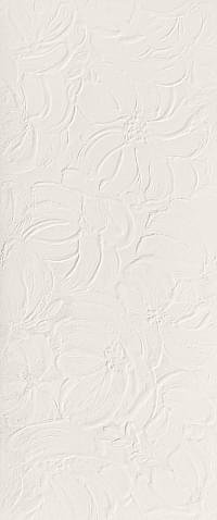 Atlas Concorde 3D Wall Plaster Bloom White 50x120