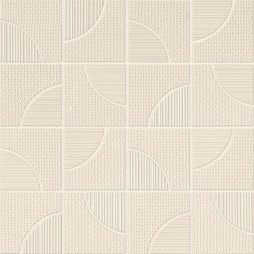 Atlas Concorde Aplomb Cream Mosaico Arch 32x32