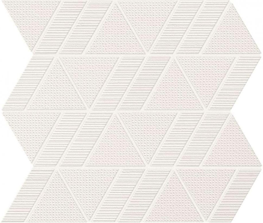 Atlas Concorde Aplomb White Mosaico Triangle 31.5x30.5