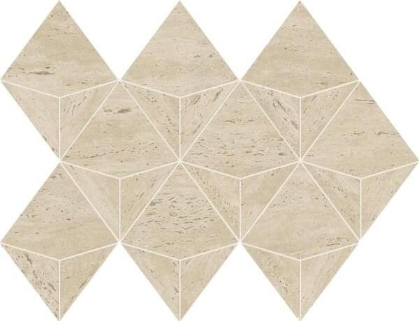 Atlas Concorde Marvel Travertine Pearl Mosaico Origami 28x41