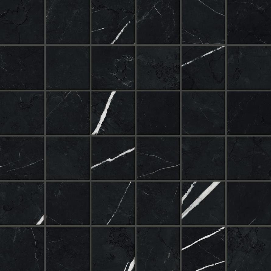 Atlas Concorde Russia Forte Dei Marmi Elegant Black Mosaic Cer 30x30