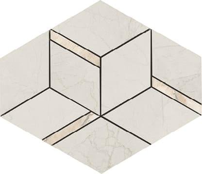 Ava Bolgheri Stone Rombo White Nat 22x37