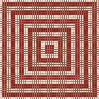 Bisazza Decori Opus Romano Wenge Rosso 29.3x29.3