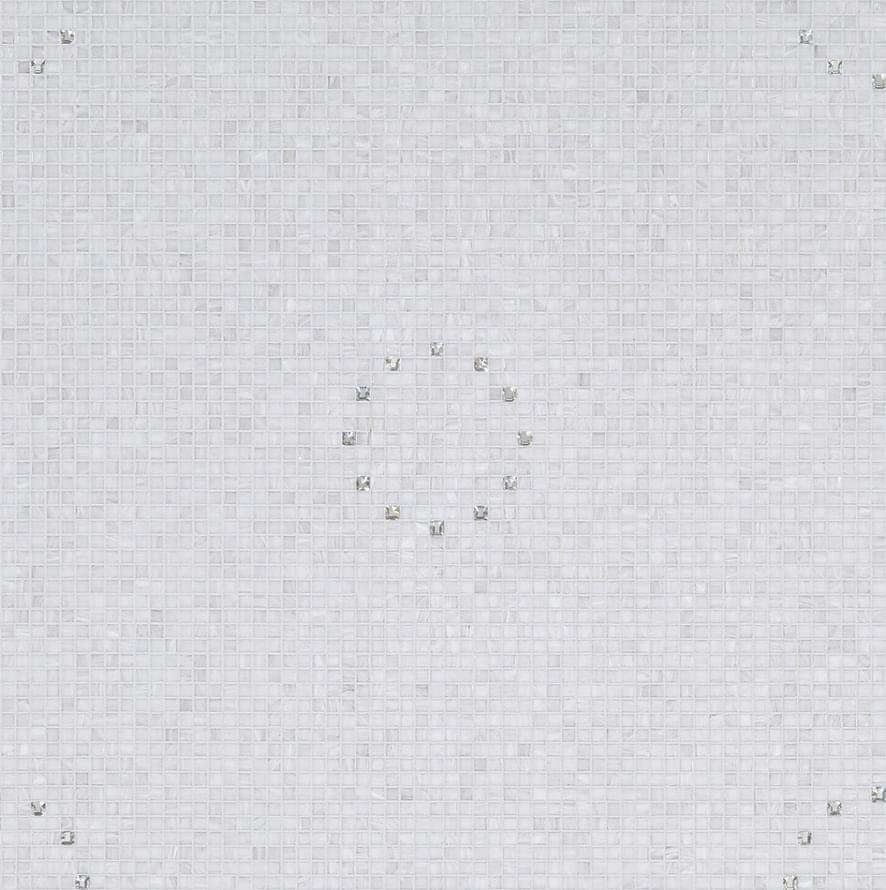 Bisazza The Crystal Collection Flash White 64.7x64.7