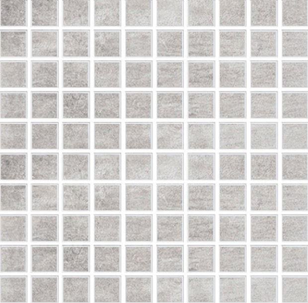 Brennero Concrete Mosaico Grey Lapp 30x30