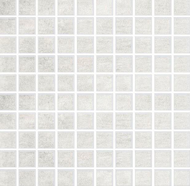 Brennero Concrete Mosaico White Lapp 30x30