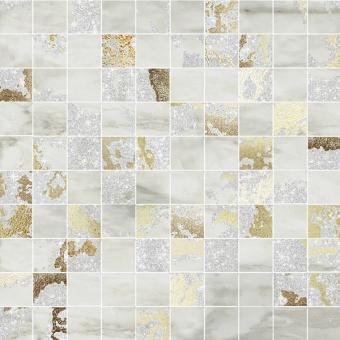 Brennero Venus Mosaico Q. Solitaire Grey Mix 30x30