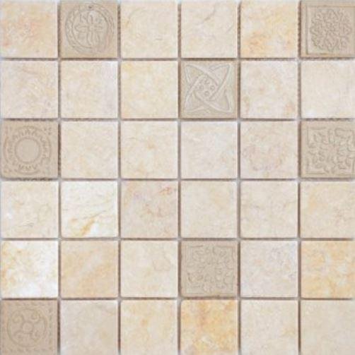 Caramelle Pietrine Botticino Mat 48x48 30.5x30.5