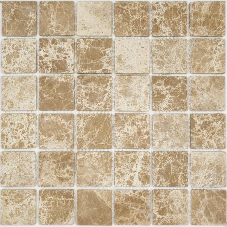 Caramelle Pietrine Emperador Light Mat 48x48 30.5x30.5