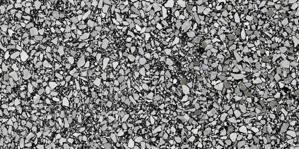 Casalgrande Padana Terrazzo Black Lappato 30x60