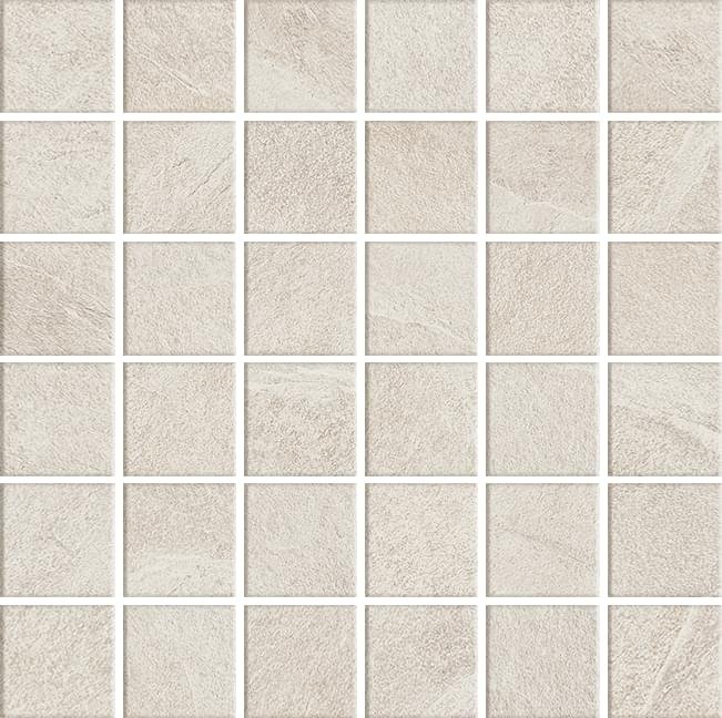 Century Ecostone Lime Mosaico Su Rete 30x30