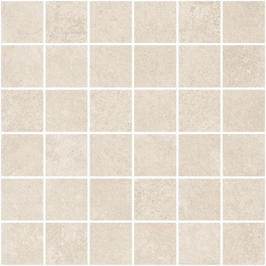 Century Fusion Ivory 4.7x4.7 Mosaico Su Rete Naturale 30x30