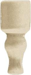 Ceramiche Grazia Epoque Angoli Finale Ivory Craquele 3x6