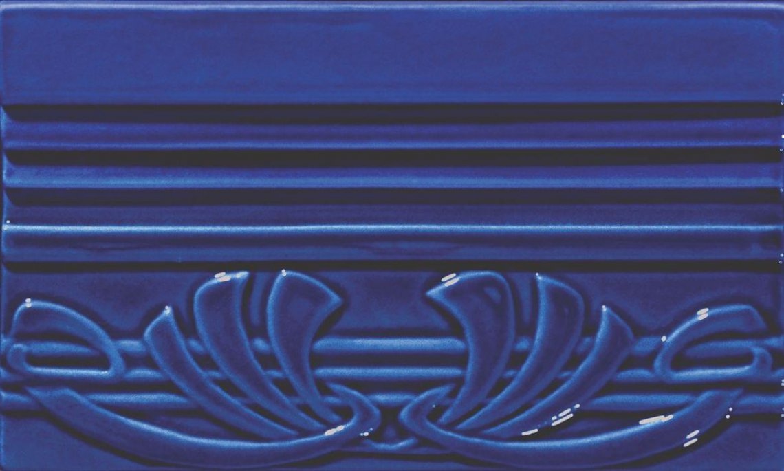 Ceramiche Grazia Epoque Terminale Deco Cobalt Craquele 12x20