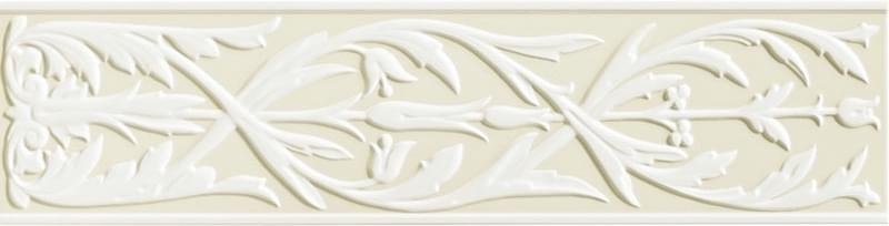 Ceramiche Grazia Ermideco Ermitage Decorato Bianco Beige Mat 20x80