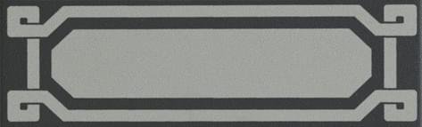 Ceramiche Grazia Old England Listello Black London 6x20