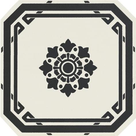 Ceramiche Grazia Old England Ottagono Decoro Ed York 20x20
