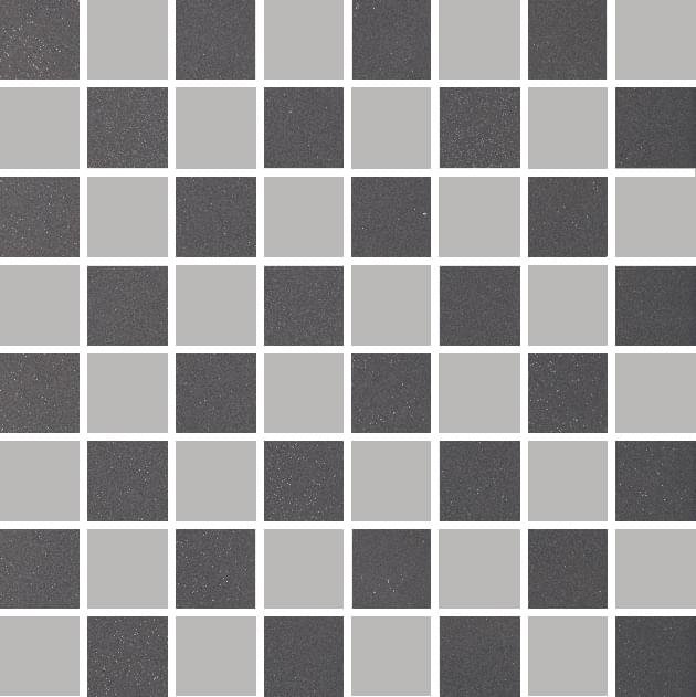 Ceramiche Grazia Retro Mosaico Coal-Silver 30x30