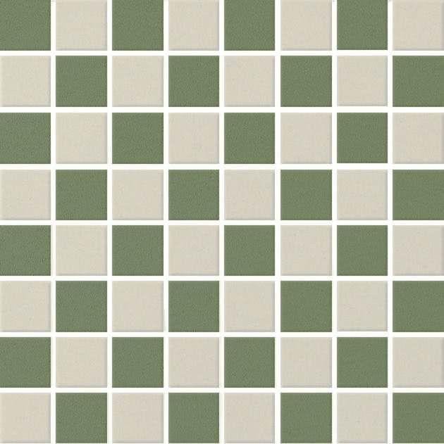 Ceramiche Grazia Retro Mosaico Sage-Moon 30x30