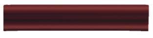 Ceramiche Grazia Vintage Bordura Dark Wine 3.5x20