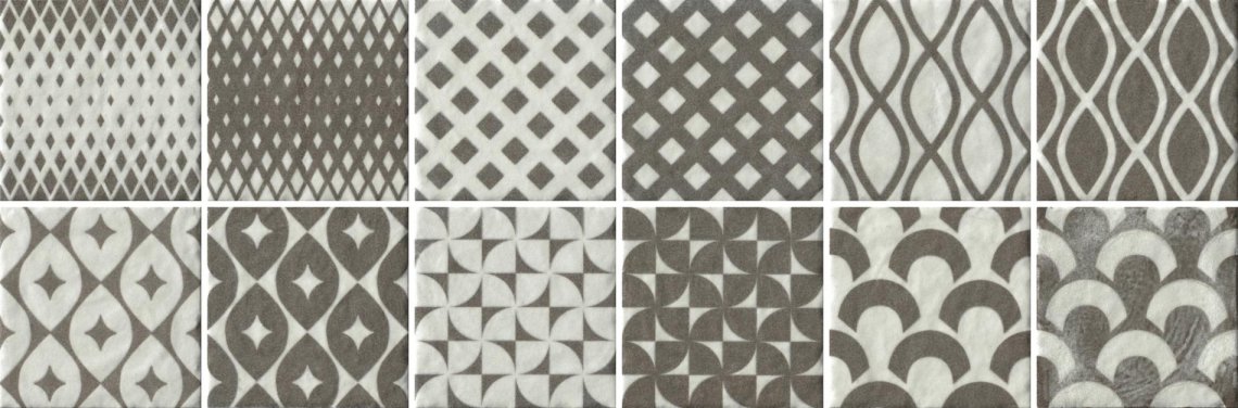 Cerasarda Le Ossidiane Ossidiana Mix Pergamena 20x20