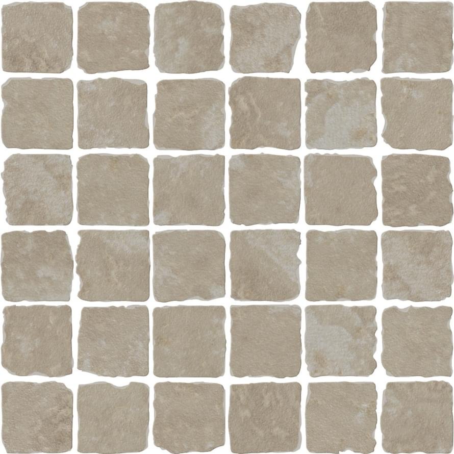 Cerdomus Pietra Di Assisi Mosaico 4.7 Bianco 30x30