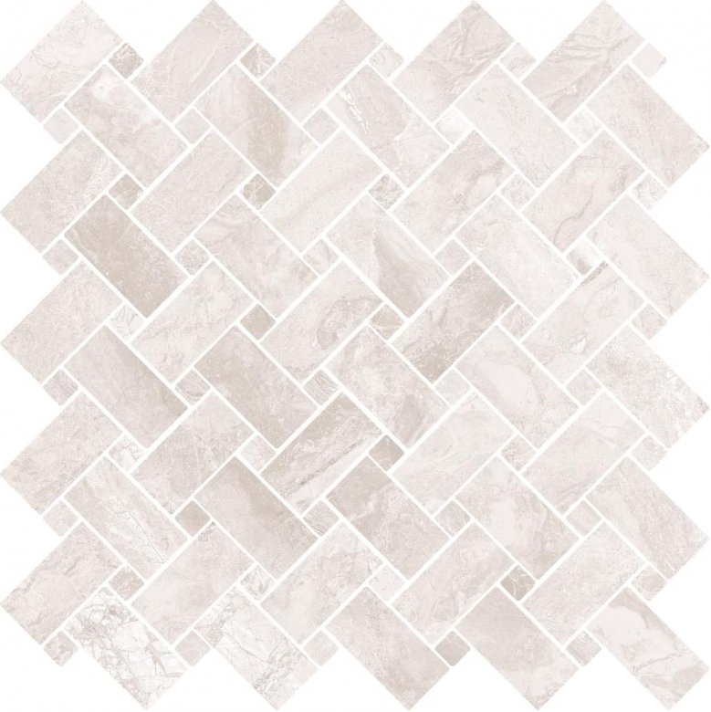 Cerdomus Supreme Mosaico Kadi Ivory levigato 30x30