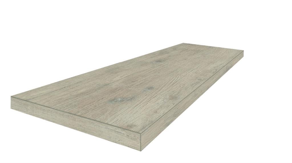 Coliseumgres Brenta White Scalino Angolo Sx 33x90