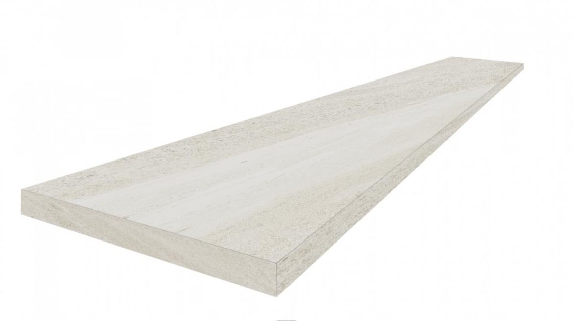 Coliseumgres Contea White Scalino Angolare Sx 33x60