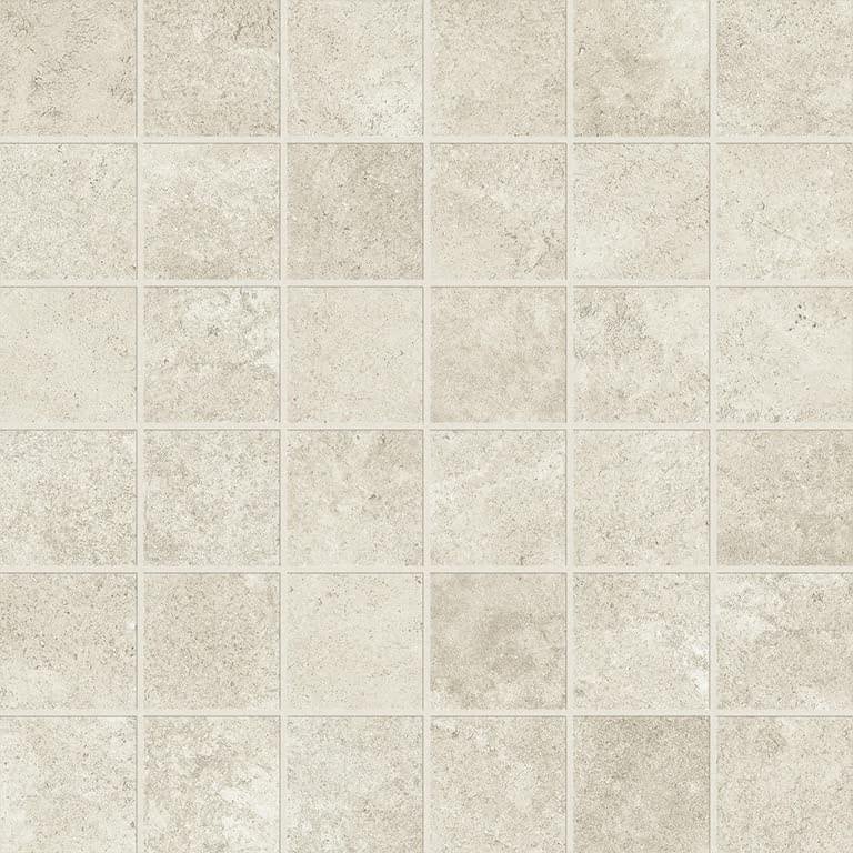 Coliseumgres Creta White Mosaico 30x30