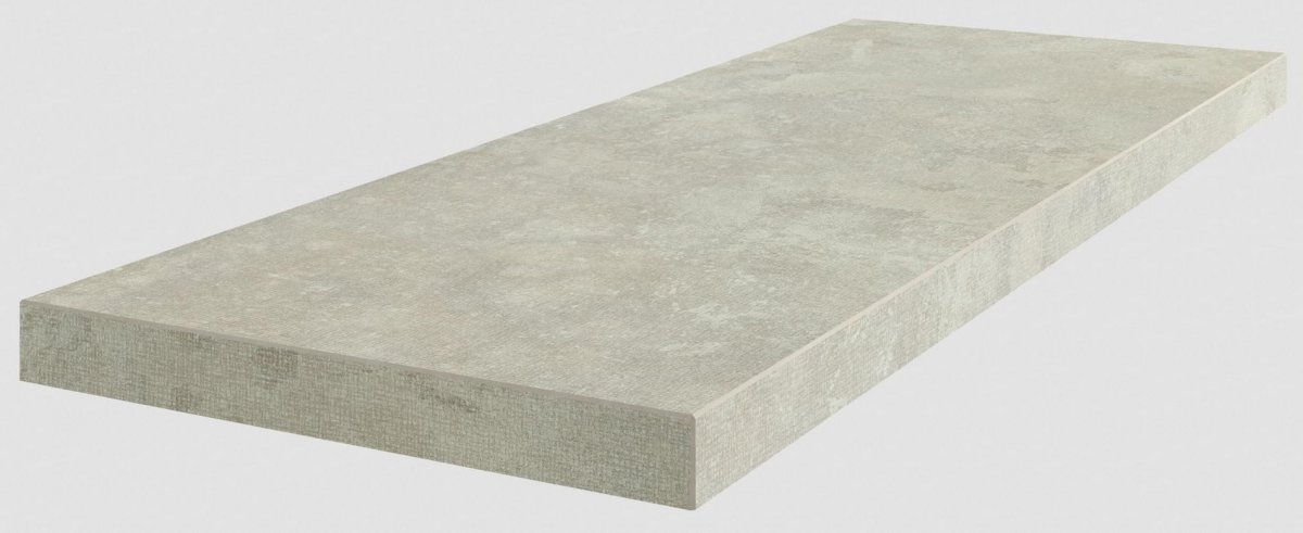 Coliseumgres Malpensa Grey Scalino Angolo Dx 33x90