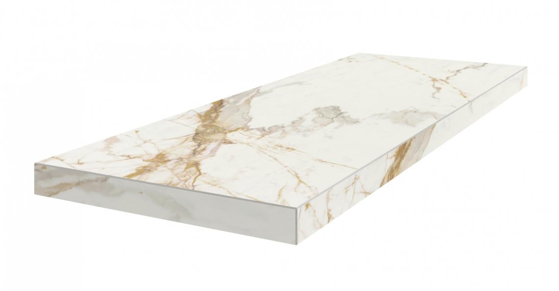 Coliseumgres Pompei White Scalino Angolare Dx 33x90