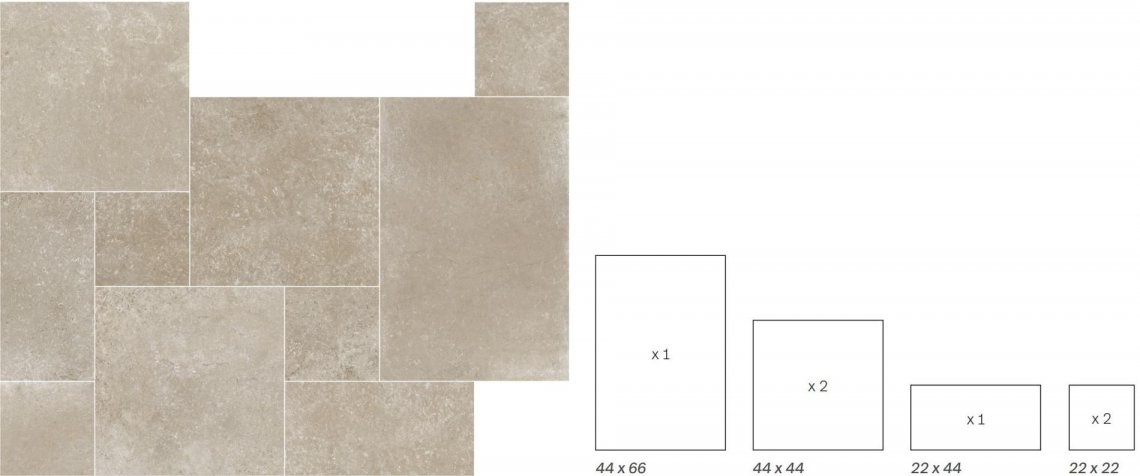 Colorker Loira Modular Beige 110x132