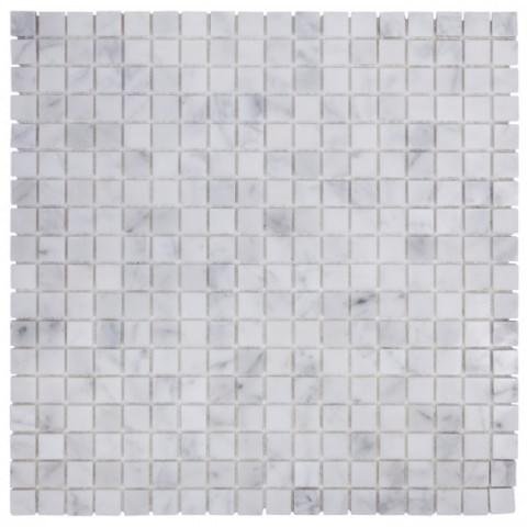 Dao Stone Mosaic Carrara 15x15 Polished 8 mm 30x30