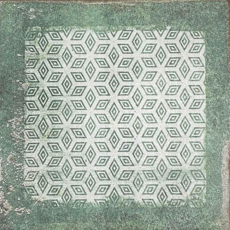 Decocer Toscana Green Deco 20x20