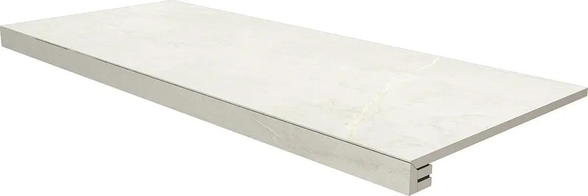 Del Conca Gardena Hgr10 Grad Bianco Lineare Rett Hard 33x80