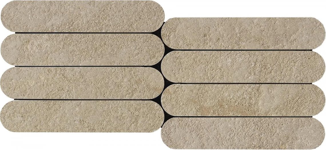 Del Conca Stone Edition Dinamik 1 Pietra Di Borgogna Mosaico Hard 30x60