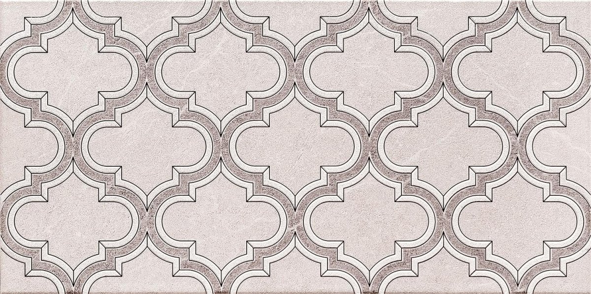 Domino Ceramika Braid Decor Grey 22.3x44.8