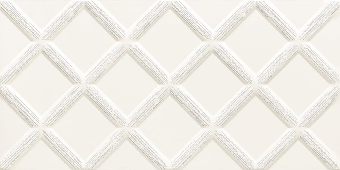 Domino Ceramika Burano Decor White 30.8x60.8