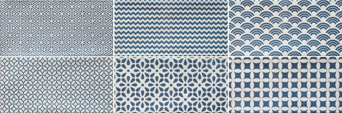 Dune Ibiza Decor Azul 12.5x25