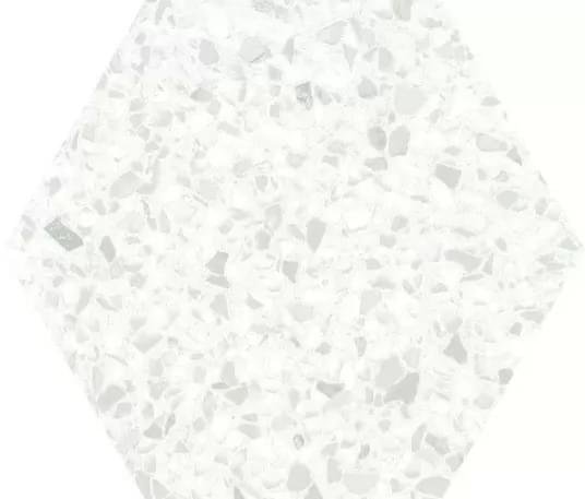 Ecoceramic Inspire White Hex 20x24