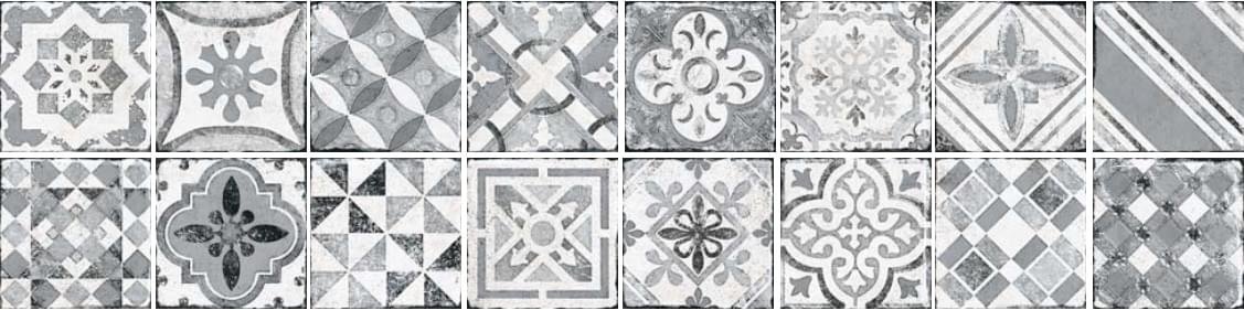 Ege Seramik Marrakesh Grey Mix 20x20