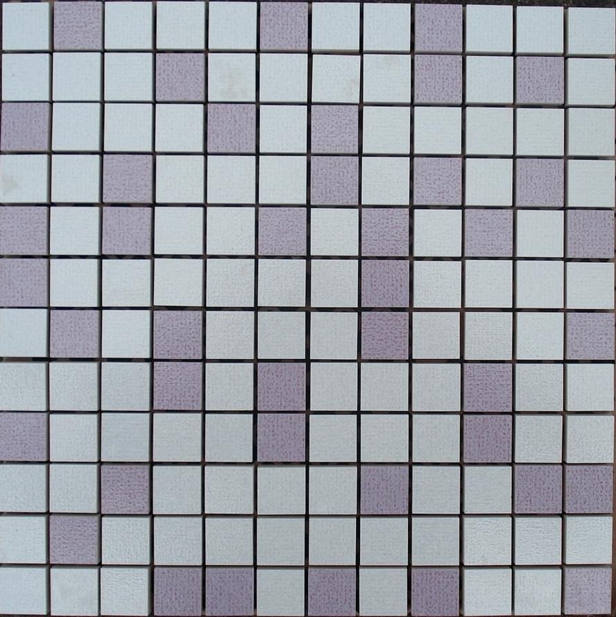 Elegans Mosaic Aroma Blanco-Malva 30x30