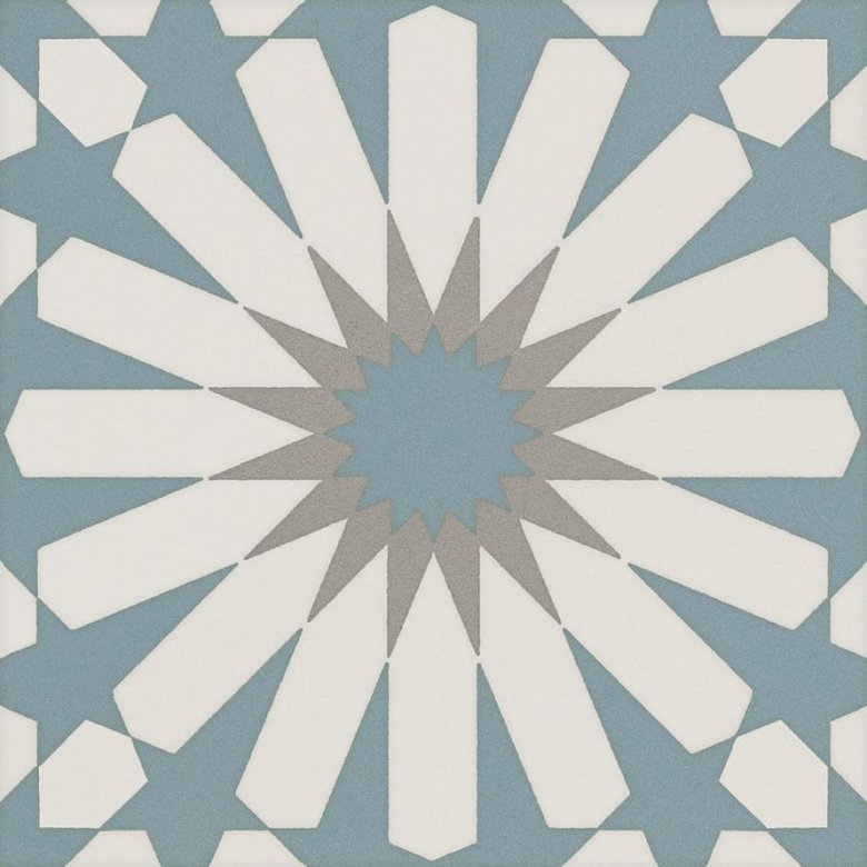 Elios Deco Anthology Etnic A Light Blue 20x20