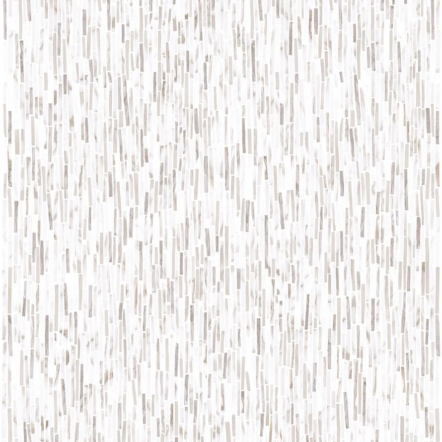 Emil Ceramica Tele Di Marmo Reloaded Battuto Di Listelli Calacatta Gold Canova Full Lappato 120x120