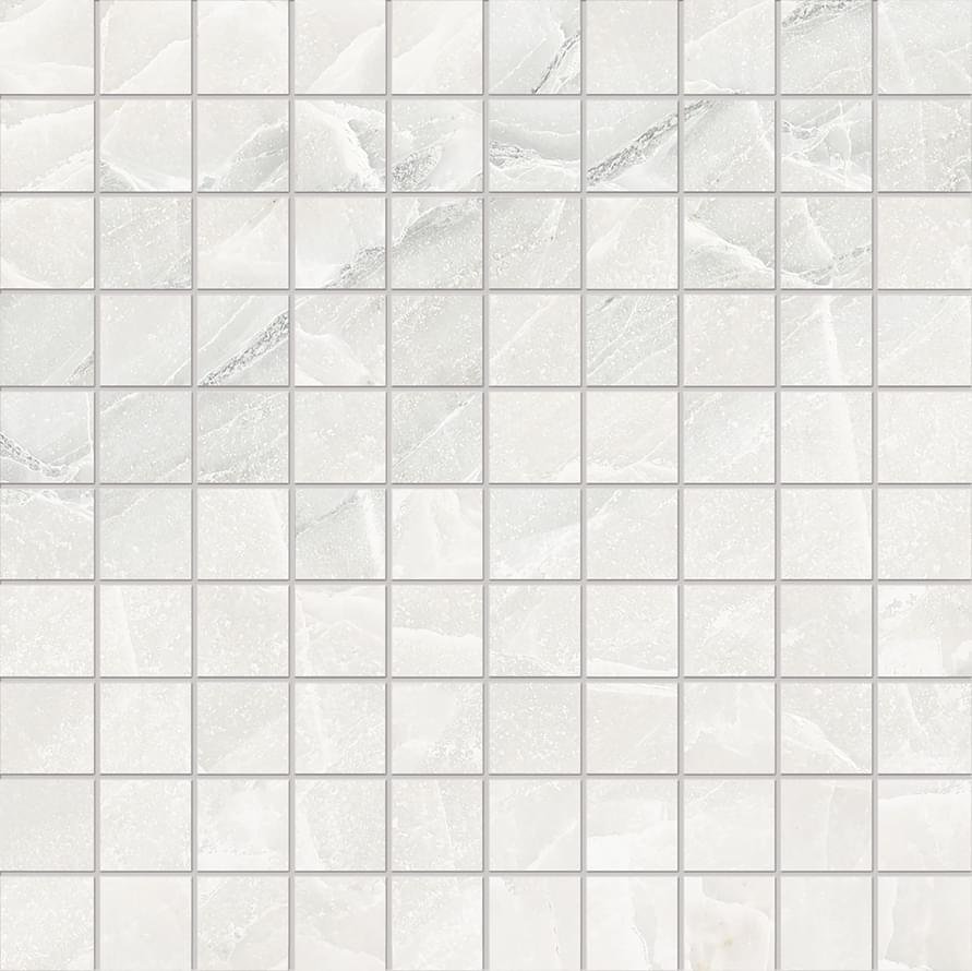 Emil Ceramica Tele Di Marmo Selection Mosaico 3x3 White Paradise Naturale 30x30