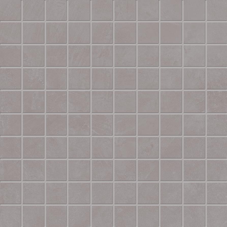 Emil Ceramica Totalook Mosaico 3x3 Grigio Naturale 30x30