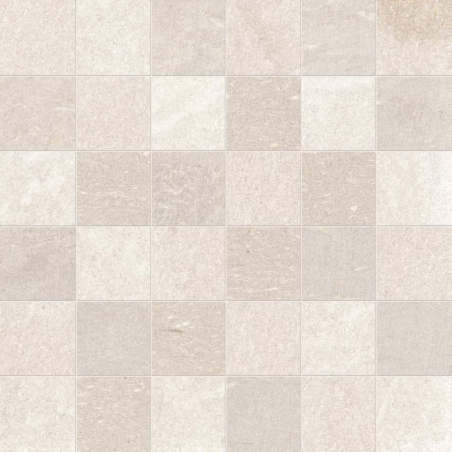 Emil Ceramica Tracce Mosaico 5x5 Ivory 30x30