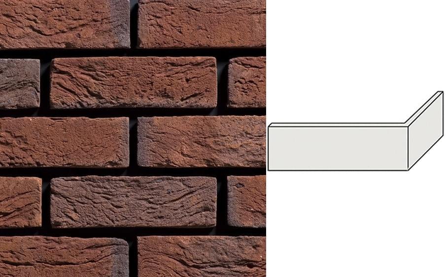Engels Handform Rosso Bont Df Плитка Угловая 215x103x24x65 6.5x31.8