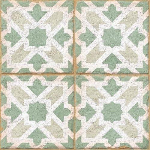 Ennface Pattern Morocco Mint 20x20